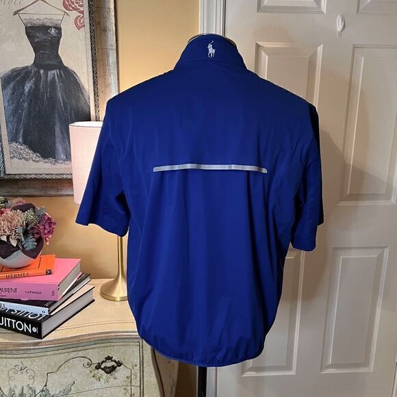 Men's Polo Ralph‎ Lauren Golf Short Sleeve Packable Windbreaker Jacket MEDIUM - Picture 3 of 4